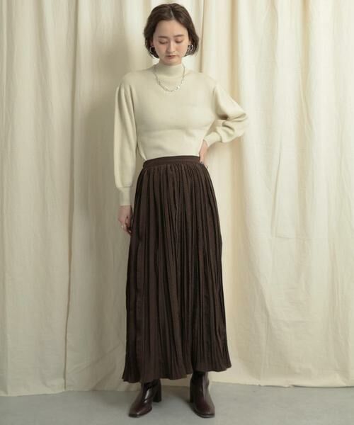 SENSE OF PLACE by URBAN RESEARCH / センスオブプレイス バイ アーバンリサーチ スカート | アニマルワッシャープリーツスカート | 詳細21