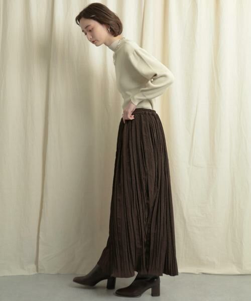 SENSE OF PLACE by URBAN RESEARCH / センスオブプレイス バイ アーバンリサーチ スカート | アニマルワッシャープリーツスカート | 詳細22