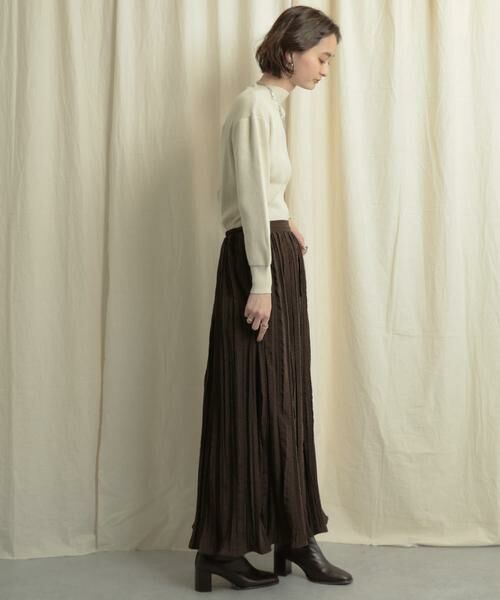 SENSE OF PLACE by URBAN RESEARCH / センスオブプレイス バイ アーバンリサーチ スカート | アニマルワッシャープリーツスカート | 詳細23