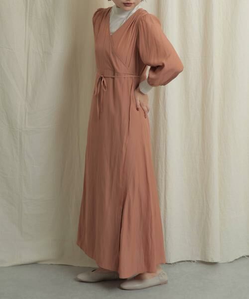 SENSE OF PLACE by URBAN RESEARCH / センスオブプレイス バイ アーバンリサーチ ワンピース | フラワープリントワンピース(オレンジ)