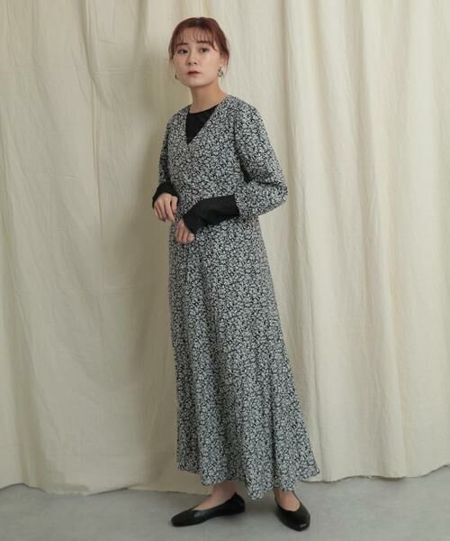 SENSE OF PLACE by URBAN RESEARCH / センスオブプレイス バイ アーバンリサーチ ワンピース | フラワープリントワンピース | 詳細21