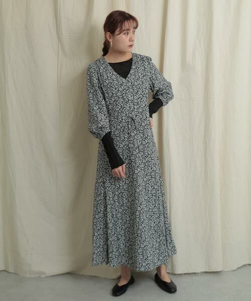 SENSE OF PLACE by URBAN RESEARCH / センスオブプレイス バイ アーバンリサーチ ワンピース | フラワープリントワンピース | 詳細26