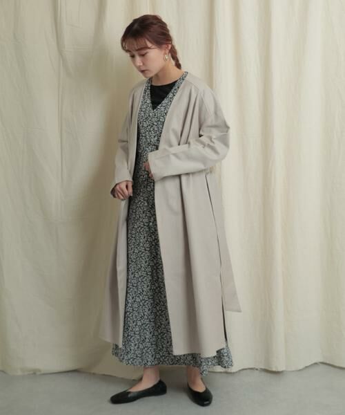 SENSE OF PLACE by URBAN RESEARCH / センスオブプレイス バイ アーバンリサーチ ワンピース | フラワープリントワンピース | 詳細28