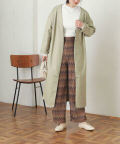 SENSE OF PLACE by URBAN RESEARCH / センスオブプレイス バイ アーバンリサーチ ノーカラージャケット | ガウンアウター