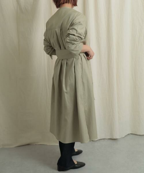 SENSE OF PLACE by URBAN RESEARCH / センスオブプレイス バイ アーバンリサーチ ノーカラージャケット | ガウンアウター | 詳細7