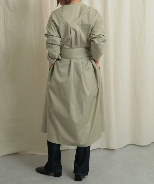 SENSE OF PLACE by URBAN RESEARCH / センスオブプレイス バイ アーバンリサーチ ノーカラージャケット | ガウンアウター | 詳細8