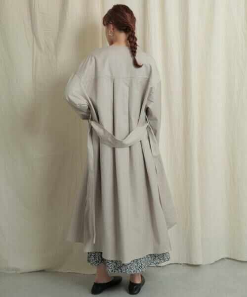 SENSE OF PLACE by URBAN RESEARCH / センスオブプレイス バイ アーバンリサーチ ノーカラージャケット | ガウンアウター | 詳細20
