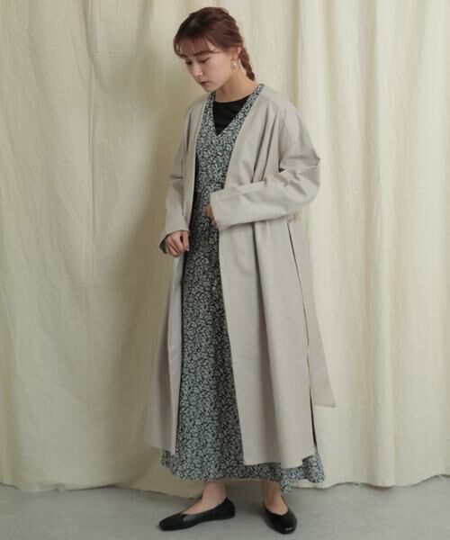 SENSE OF PLACE by URBAN RESEARCH / センスオブプレイス バイ アーバンリサーチ ノーカラージャケット | ガウンアウター | 詳細18