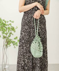 SENSE OF PLACE by URBAN RESEARCH / センスオブプレイス バイ アーバンリサーチ ハンドバッグ | ハンドニット巾着バッグ