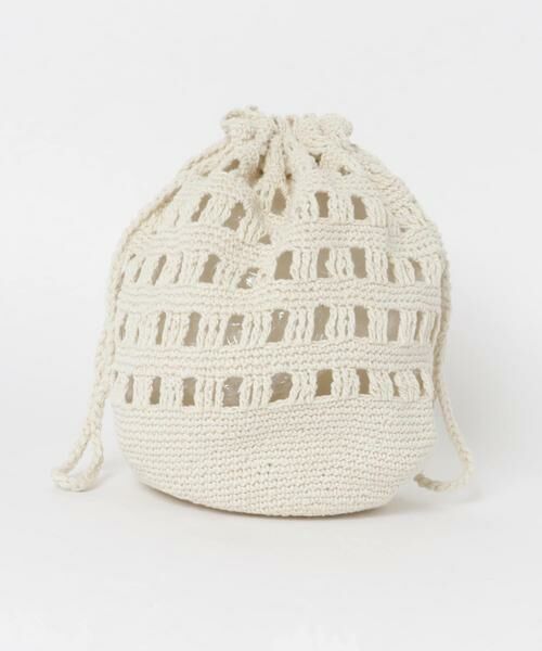 SENSE OF PLACE by URBAN RESEARCH / センスオブプレイス バイ アーバンリサーチ ハンドバッグ | ハンドニット巾着バッグ | 詳細7