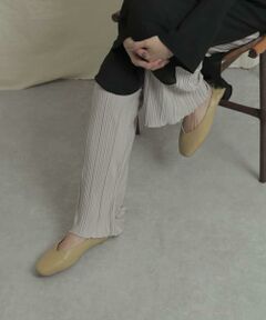 SENSE OF PLACE by URBAN RESEARCH / センスオブプレイス バイ アーバンリサーチ バレエシューズ | スクエアトウVカットフラットシューズ