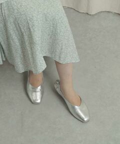 SENSE OF PLACE by URBAN RESEARCH / センスオブプレイス バイ アーバンリサーチ バレエシューズ | スクエアトウVカットフラットシューズ