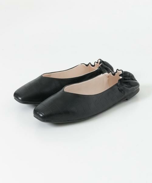 SENSE OF PLACE by URBAN RESEARCH / センスオブプレイス バイ アーバンリサーチ バレエシューズ | スクエアトウVカットフラットシューズ | 詳細4