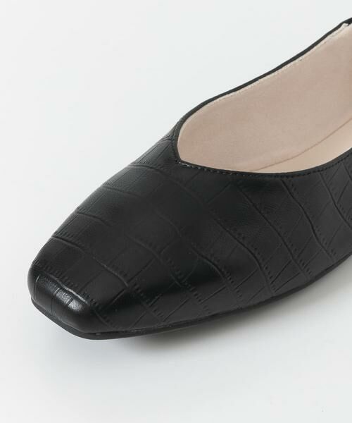SENSE OF PLACE by URBAN RESEARCH / センスオブプレイス バイ アーバンリサーチ バレエシューズ | スクエアトウVカットフラットシューズ | 詳細8