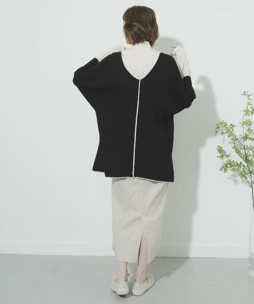 SENSE OF PLACE by URBAN RESEARCH / センスオブプレイス バイ アーバンリサーチ スカート | リネンヘリンボーンパイピングスカート | 詳細29