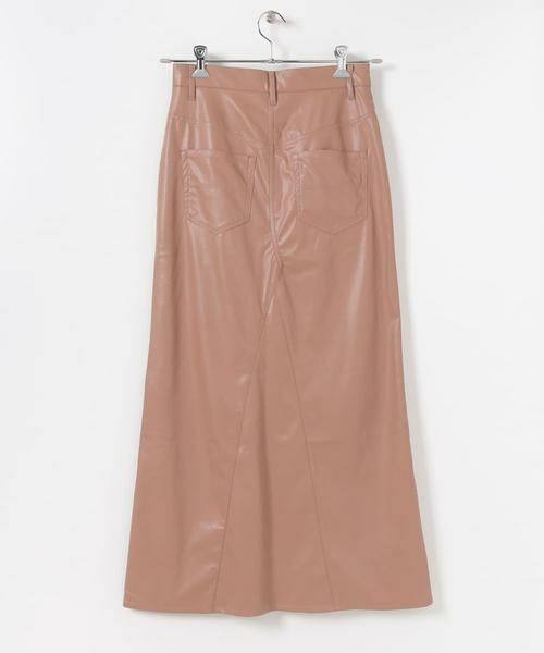 SENSE OF PLACE by URBAN RESEARCH / センスオブプレイス バイ アーバンリサーチ スカート | naturaglace×SENSE OF PLACE　『別注』ナチュラグラッセフェイクレザースカート | 詳細26