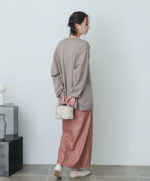 SENSE OF PLACE by URBAN RESEARCH / センスオブプレイス バイ アーバンリサーチ スカート | naturaglace×SENSE OF PLACE　『別注』ナチュラグラッセフェイクレザースカート | 詳細15