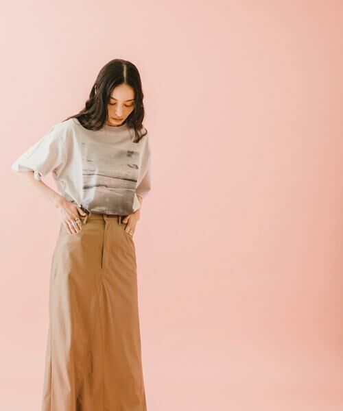 SENSE OF PLACE by URBAN RESEARCH / センスオブプレイス バイ アーバンリサーチ スカート | naturaglace×SENSE OF PLACE　『別注』ナチュラグラッセフェイクレザースカート | 詳細17