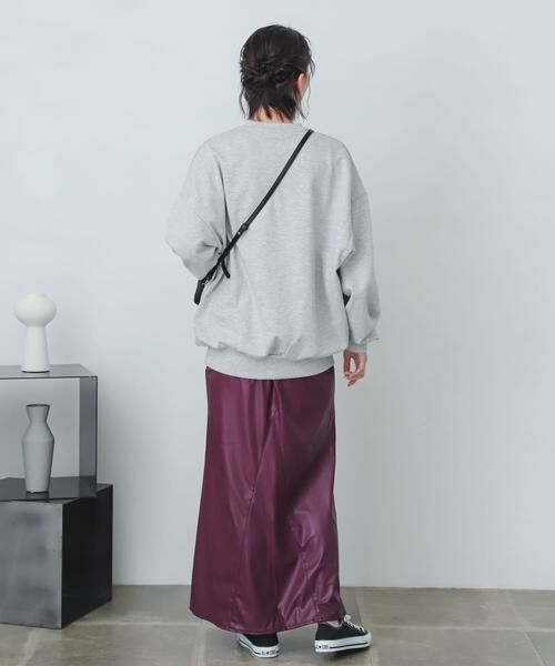 SENSE OF PLACE by URBAN RESEARCH / センスオブプレイス バイ アーバンリサーチ スカート | naturaglace×SENSE OF PLACE　『別注』ナチュラグラッセフェイクレザースカート | 詳細30