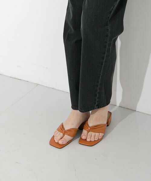 SENSE OF PLACE by URBAN RESEARCH / センスオブプレイス バイ アーバンリサーチ サンダル | ブロックヒールハナオサンダル | 詳細1