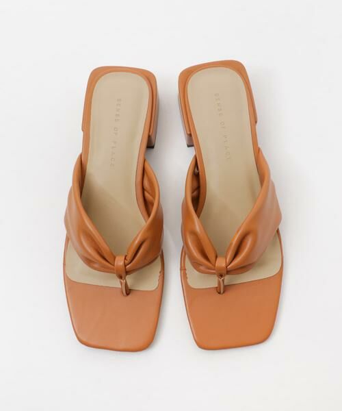 SENSE OF PLACE by URBAN RESEARCH / センスオブプレイス バイ アーバンリサーチ サンダル | ブロックヒールハナオサンダル | 詳細3