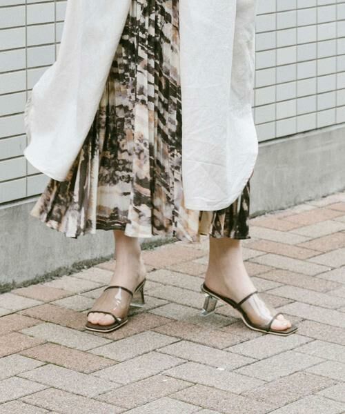 SENSE OF PLACE by URBAN RESEARCH / センスオブプレイス バイ アーバンリサーチ サンダル | ワンバンドクリアヒールサンダル | 詳細1