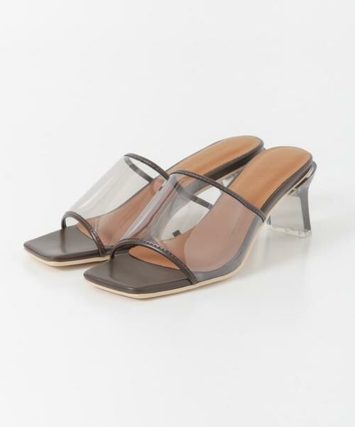 SENSE OF PLACE by URBAN RESEARCH / センスオブプレイス バイ アーバンリサーチ サンダル | ワンバンドクリアヒールサンダル | 詳細2