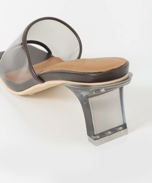 SENSE OF PLACE by URBAN RESEARCH / センスオブプレイス バイ アーバンリサーチ サンダル | ワンバンドクリアヒールサンダル | 詳細3
