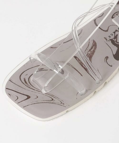 SENSE OF PLACE by URBAN RESEARCH / センスオブプレイス バイ アーバンリサーチ サンダル | PVCストラップクリアソールフラットサンダル | 詳細2