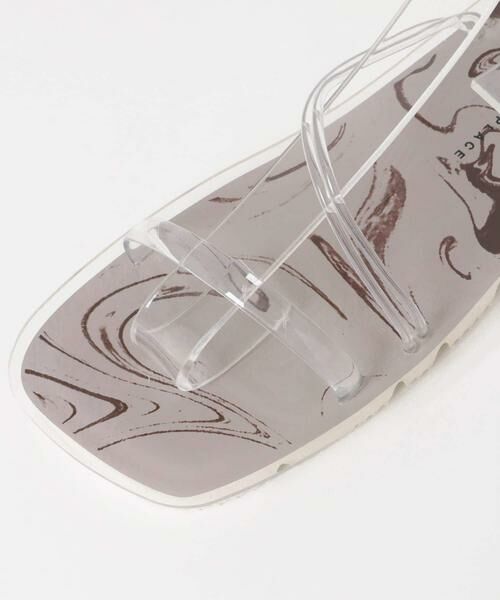 SENSE OF PLACE by URBAN RESEARCH / センスオブプレイス バイ アーバンリサーチ サンダル | PVCストラップクリアソールフラットサンダル | 詳細6