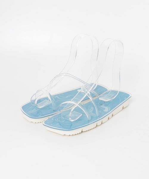 SENSE OF PLACE by URBAN RESEARCH / センスオブプレイス バイ アーバンリサーチ サンダル | PVCストラップクリアソールフラットサンダル | 詳細7