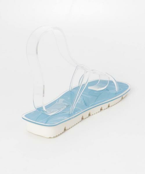 SENSE OF PLACE by URBAN RESEARCH / センスオブプレイス バイ アーバンリサーチ サンダル | PVCストラップクリアソールフラットサンダル | 詳細9