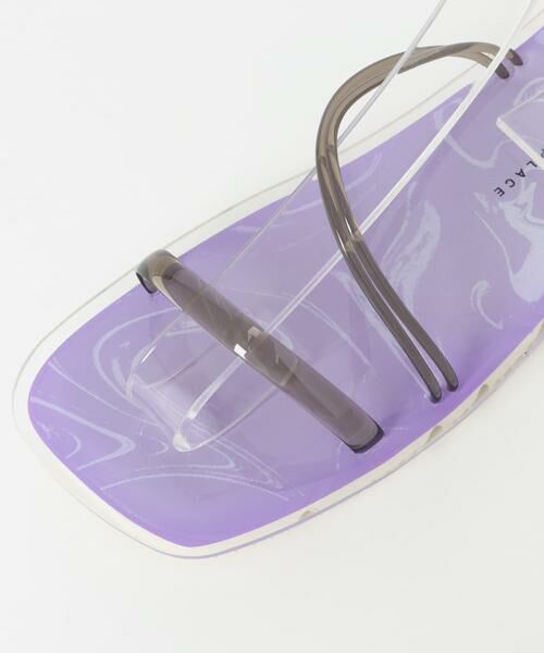 SENSE OF PLACE by URBAN RESEARCH / センスオブプレイス バイ アーバンリサーチ サンダル | PVCストラップクリアソールフラットサンダル | 詳細13