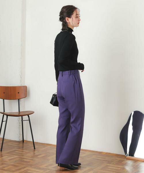 SENSE OF PLACE by URBAN RESEARCH / センスオブプレイス バイ アーバンリサーチ その他パンツ | カルゼキックフレアパンツ | 詳細4