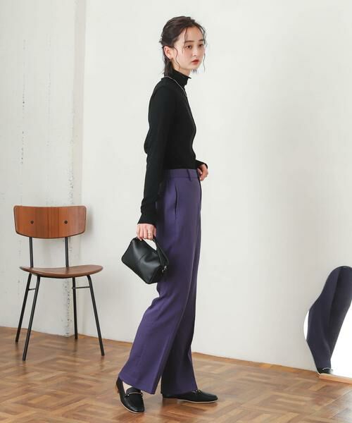 SENSE OF PLACE by URBAN RESEARCH / センスオブプレイス バイ アーバンリサーチ その他パンツ | カルゼキックフレアパンツ | 詳細5