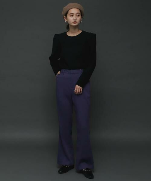 SENSE OF PLACE by URBAN RESEARCH / センスオブプレイス バイ アーバンリサーチ その他パンツ | カルゼキックフレアパンツ | 詳細7