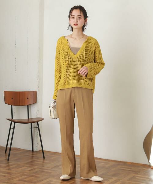 SENSE OF PLACE by URBAN RESEARCH / センスオブプレイス バイ アーバンリサーチ その他パンツ | カルゼキックフレアパンツ | 詳細19