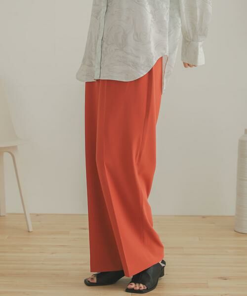 SENSE OF PLACE by URBAN RESEARCH / センスオブプレイス バイ アーバンリサーチ その他パンツ | ジョーゼットワイドパンツ | 詳細1