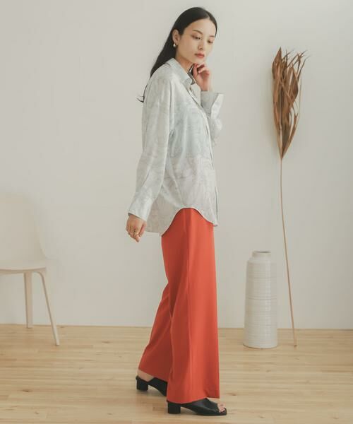 SENSE OF PLACE by URBAN RESEARCH / センスオブプレイス バイ アーバンリサーチ その他パンツ | ジョーゼットワイドパンツ | 詳細5