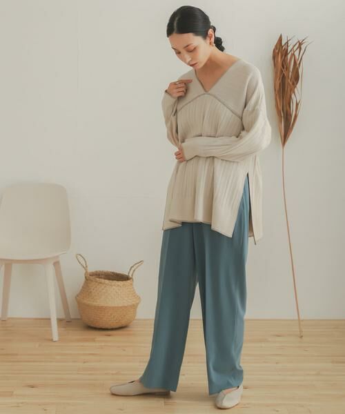 SENSE OF PLACE by URBAN RESEARCH / センスオブプレイス バイ アーバンリサーチ その他パンツ | ジョーゼットワイドパンツ | 詳細16