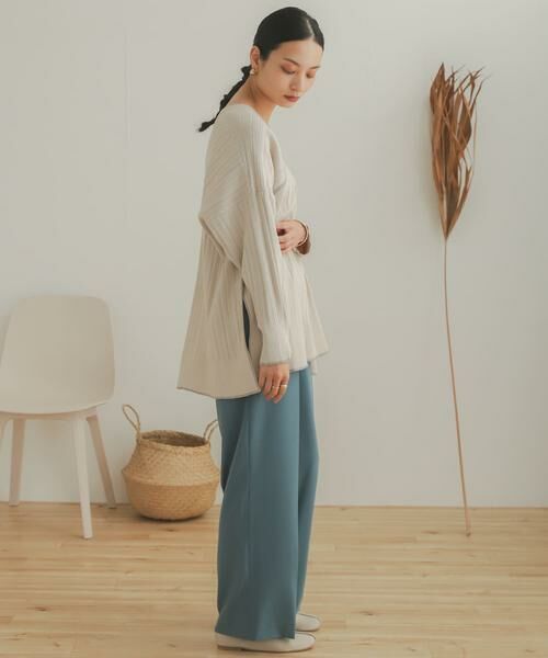 SENSE OF PLACE by URBAN RESEARCH / センスオブプレイス バイ アーバンリサーチ その他パンツ | ジョーゼットワイドパンツ | 詳細17