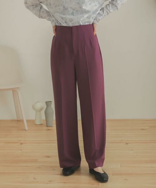 SENSE OF PLACE by URBAN RESEARCH / センスオブプレイス バイ アーバンリサーチ その他パンツ | ジョーゼットワイドパンツ | 詳細25