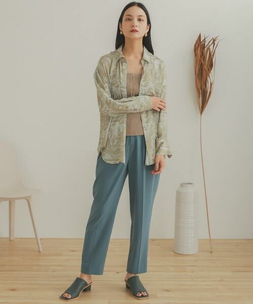 SENSE OF PLACE by URBAN RESEARCH / センスオブプレイス バイ アーバンリサーチ その他パンツ | ジョーゼットテーパードパンツ | 詳細12