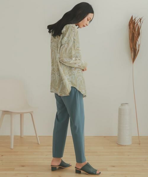 SENSE OF PLACE by URBAN RESEARCH / センスオブプレイス バイ アーバンリサーチ その他パンツ | ジョーゼットテーパードパンツ | 詳細14