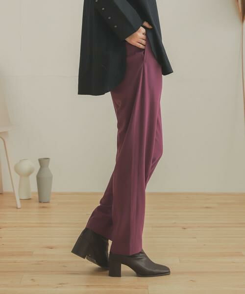 SENSE OF PLACE by URBAN RESEARCH / センスオブプレイス バイ アーバンリサーチ その他パンツ | ジョーゼットテーパードパンツ | 詳細25