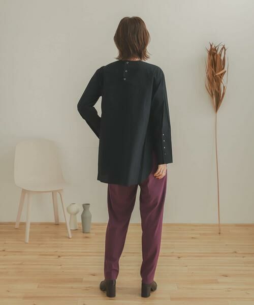 SENSE OF PLACE by URBAN RESEARCH / センスオブプレイス バイ アーバンリサーチ その他パンツ | ジョーゼットテーパードパンツ | 詳細30