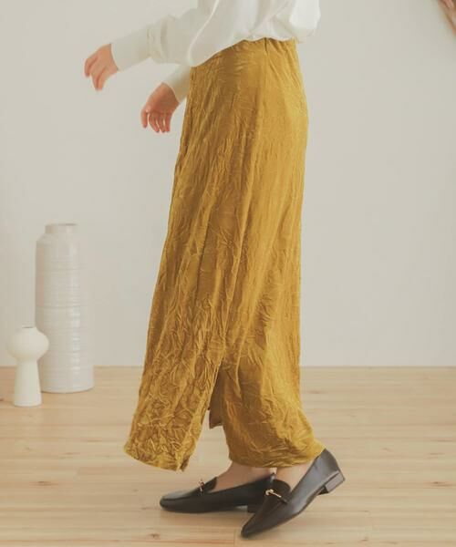 SENSE OF PLACE by URBAN RESEARCH / センスオブプレイス バイ アーバンリサーチ スカート | クラッシュベロアロングスカート | 詳細3