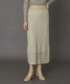 SENSE OF PLACE by URBAN RESEARCH / センスオブプレイス バイ アーバンリサーチ スカート | スカシアミメランジロングスカート