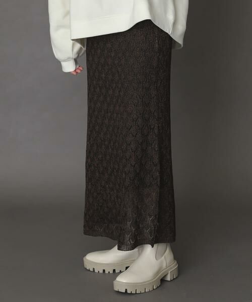 SENSE OF PLACE by URBAN RESEARCH / センスオブプレイス バイ アーバンリサーチ スカート | スカシアミメランジロングスカート | 詳細7