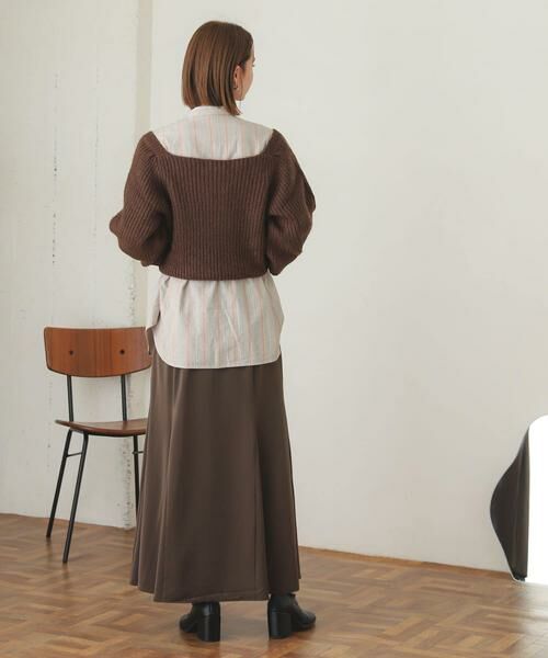SENSE OF PLACE by URBAN RESEARCH / センスオブプレイス バイ アーバンリサーチ ニット・セーター | スクエアネックショートセーター | 詳細11